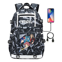 Usb Youth Student School Bag Men's And Women's Backpack Leisure Travel Bag