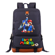 Super Mario Print Youth Student Backpack, Travel Bag, Men's And Women's Backpack