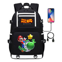 Super Mario Printed Backpack For Men And Women, Casual Travel Backpack