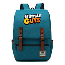 Printed Teenage Student Backpack With Casual Belt Buckle Backpack