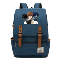 Manga Death Note Youth Student School Bag Men's And Women's Leisure Belt Buckle Backpack