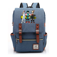 Animation My Hero College Prints Schoolbags For Young Students And Classic Backpacks With Belt Buckles For Men And Women.