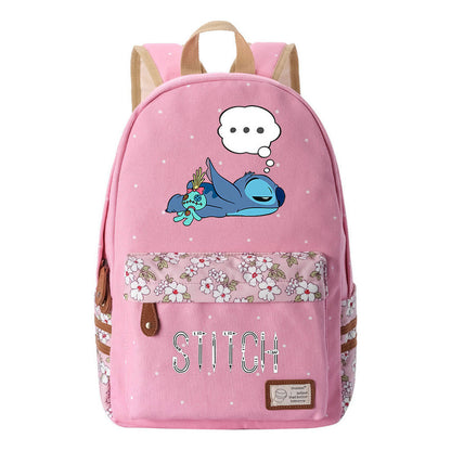 Starcraft Baby Stitch Printed Student Backpack Casual Backpack