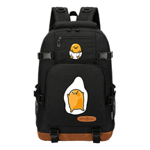 Lazy Egg Teenage Student Backpacks Boys And Girls Backpack