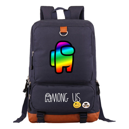 Youth Student Backpack, Large Capacity Travel Bag, Men's And Women's Backpack