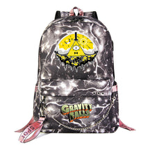 Cartoon Strange Town Youth Student School Bag Men's And Women's Leisure Travel Backpack