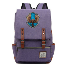 School Of Witchcraft And Wizardry Printed Youth Student Backpack For Men And Women, Casual Belt Buckle, Classic Backpack