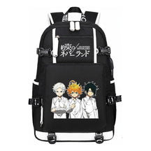 Promised Dream Island Usb Large Capacity Student Backpack Leisure Travel Backpack