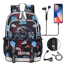Youth Student Backpack Usb Men's And Women's Leisure Backpack