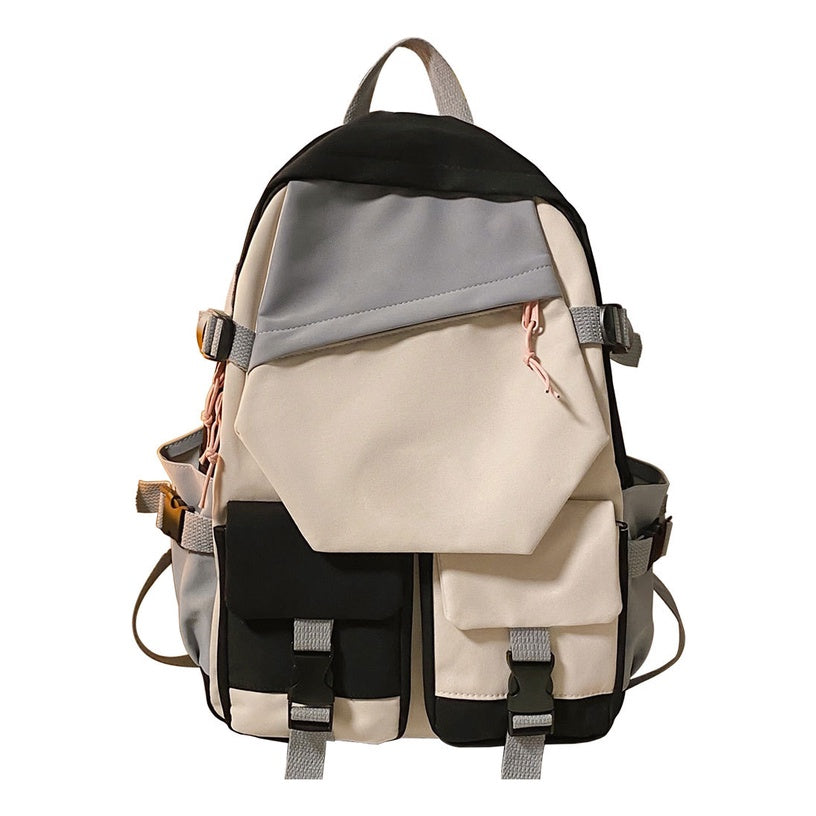 Printed USB Youth Student School Bag Leisure Large Capacity Travel Backpack