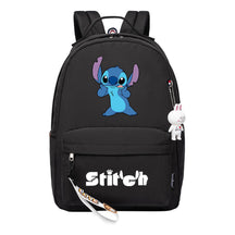 Interstellar Baby Stitch Printed Student Backpack, Casual Travel Bag, Girl Backpack