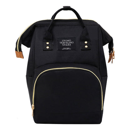 Mother And Baby Bag, Simple And Large Capacity, Portable Backpack, Multifunctional, Fashionable, Casual Backpack, Mommy Bag