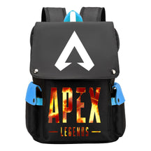Apex Hero Print Usb Charging Head Youth School Bag Casual Backpack