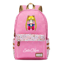 Anime Surrounding Beauty Girl Warrior Youth Student School Bag Fragmented Flower Boy's And Girl's Leisure Backpack