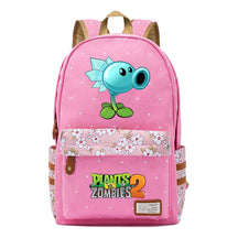 Game Plants Battle Printed Teenage Girl Student Backpack For Men And Women's Leisure Backpack