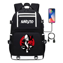 Naruto Usb Youth Student School Bag Men's And Women's Backpack Leisure Travel Bag