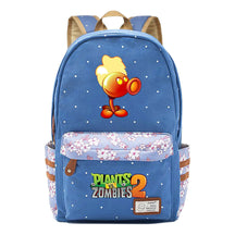 Game Plants Battle Printed Teenage Girl Student Backpack For Men And Women's Leisure Backpack