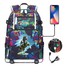 Printed Teenage Student Backpack For Men And Women's Travel Backpacks