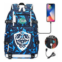 Printed Teenage Student Backpack For Men And Women's Leisure Travel Backpack