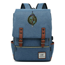 Game Tear Print Of The Kingdom Of Zelda Youth Primary And Secondary School Student Backpack Usb Men's And Women's Leisure Backpack