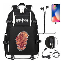 Academy Of Magic Usb Teen Student School Bag Men's And Women's Travel Backpack