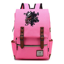 Printed Student Backpack With Casual Belt Buckle, Classic Backpack
