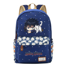Cartoon Teenage Girl Student Backpack Casual Canvas Backpack