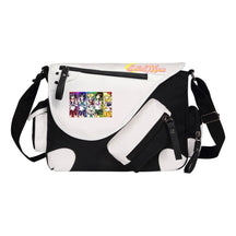 Beauty Girl Warrior Printed Youth Student School Bag Canvas Single Shoulder Bag Men's And Women's Casual Straddle Backpack
