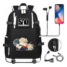 Sword God Domain Usb Youth Student Backpack For Men And Women's Leisure Travel Backpack