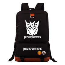 Cartoon Anime Transformation Mecha Student Backpack, Men's And Women's Backpack, Travel Bag