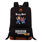 Strange Story Printed Youth Student School Bag Large Capacity Travel Bag Men's And Women's Backpack