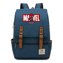 Superhero Printed Youth Student Backpack For Men And Women's Casual Classic Backpack