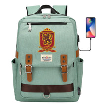 Usb Magnetic Buckle Student Backpack For Men And Women, Youth Leisure Backpack