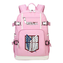 Giant Wings Of Cartoon And Anime Attack Student Backpacks, Men's And Women's Backpacks, Leisure Travel Backpacks