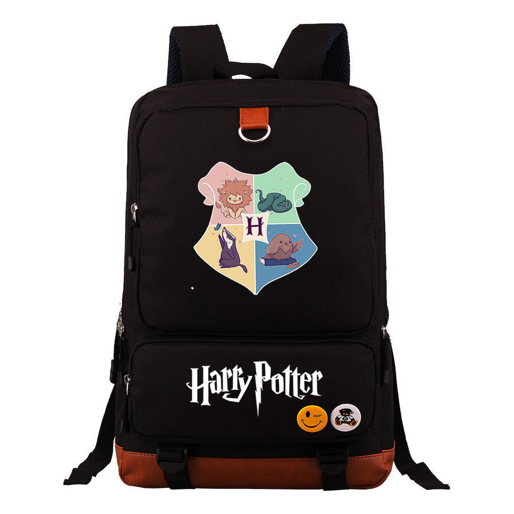 School Of Witchcraft And Wizardry Youth Student Backpack, Large Capacity Travel Bag, Men's And Women's Backpack