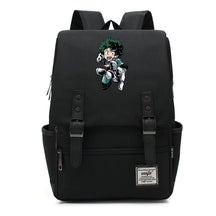 Anime My Heroes Academy Printed Youth Student Backpack Men's And Women's Leisure Belt Buckle Classic Backpack
