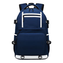 Cartoon Usb Youth Student School Bag Men's And Women's Backpack Leisure Travel Bag
