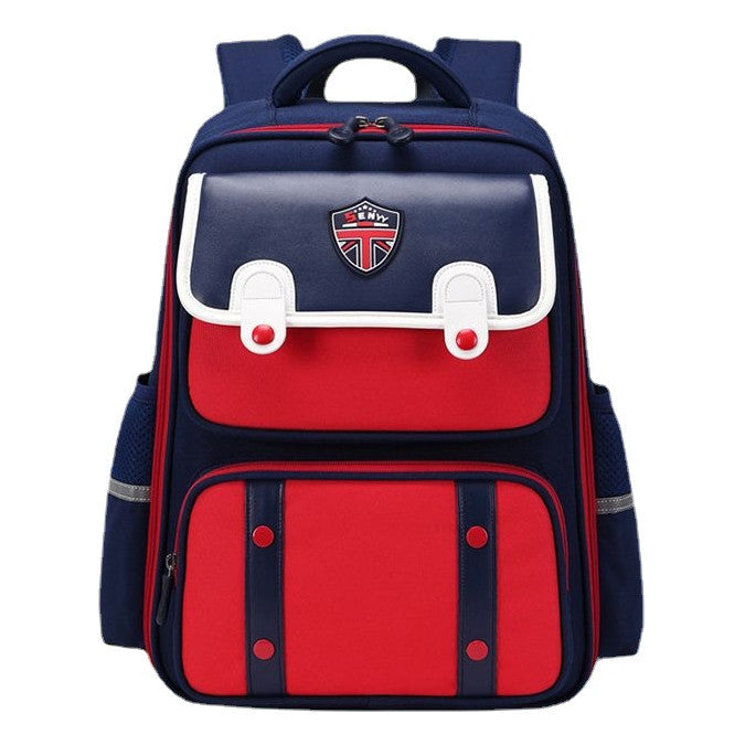 Student Backpack Spine Protection And Load Reduction, With Durable Capacity For Children
