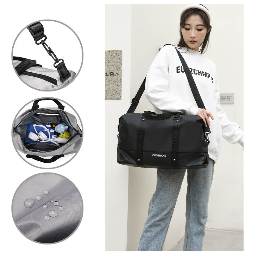 Travel Bag, Fitness Bag, Dry And Wet Separation, Large Capacity Travel Bag, Storage Bag, Lightweight Luggage Bag
