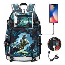 Printed Teenage Student Backpack For Men And Women's Travel Backpacks