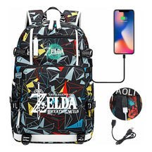 Printed Teenage Student Backpack, Men's And Women's Backpacks, Travel Backpacks
