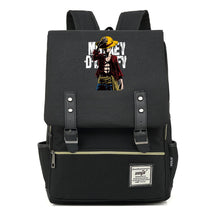 Anime Pirate King Luffy Printed Student Backpack For Men And Women With Casual Belt Buckle Classic Backpack