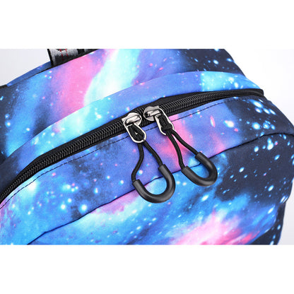 Toy Bear Game Usb Youth Student Backpack For Men And Women Leisure Travel Backpack