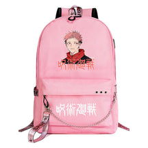 Cartoon Usb Youth Student Backpack For Men And Women's Leisure Travel Backpack