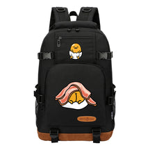 Lazy Egg Teenage Student Backpacks Boys And Girls Backpack