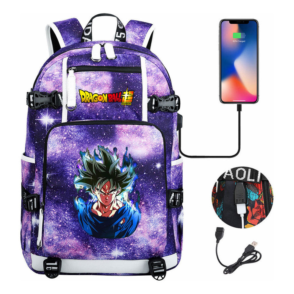 Sun Wukong Usb Large Capacity Youth Student Backpack For Leisure Travel Backpack