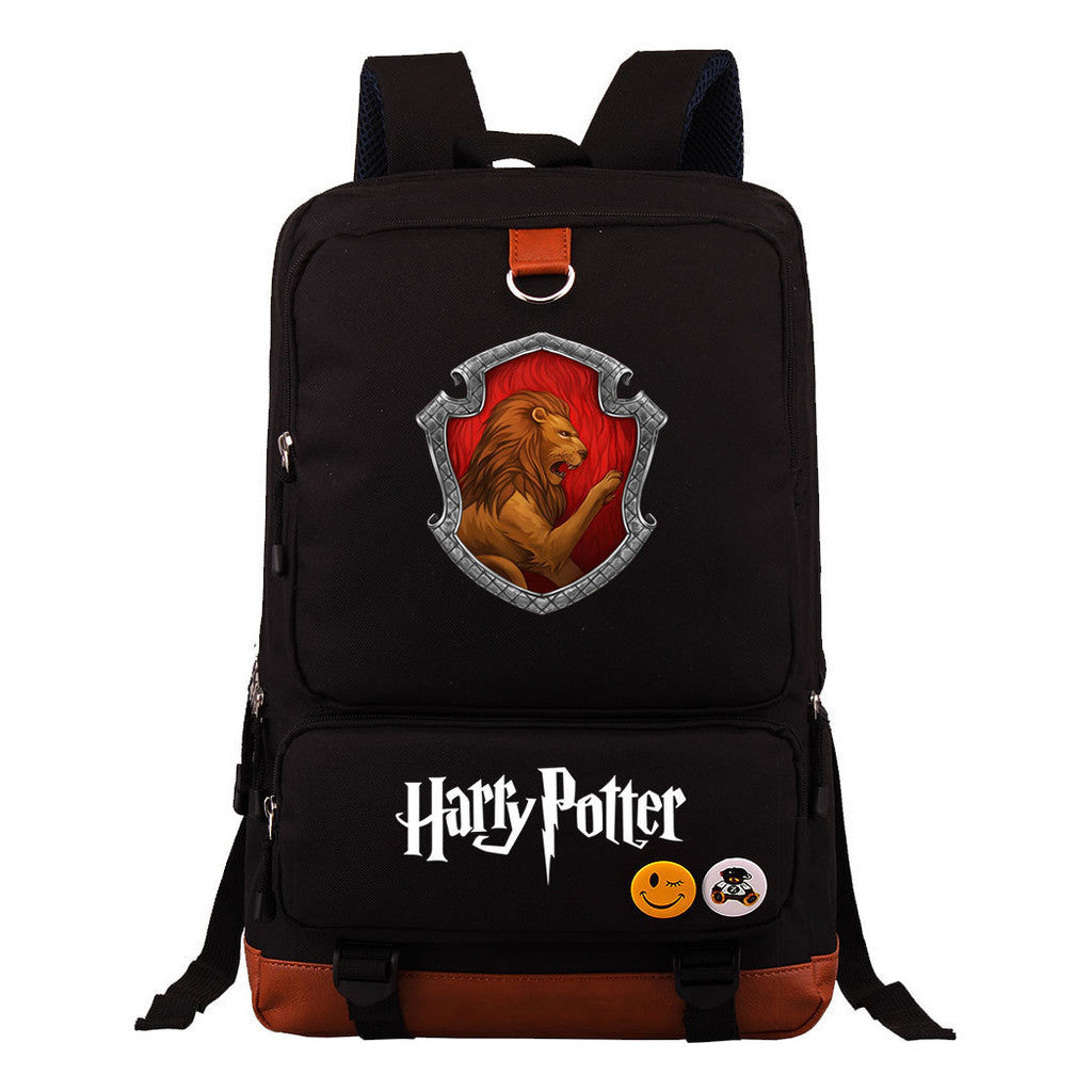 School Of Witchcraft And Wizardry Youth Student Backpack, Large Capacity Travel Bag, Men's And Women's Backpack