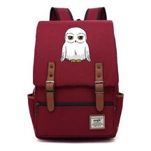 School Of Witchcraft And Wizardry Printed Student School Bag Casual Belt Buckle Classic Backpack