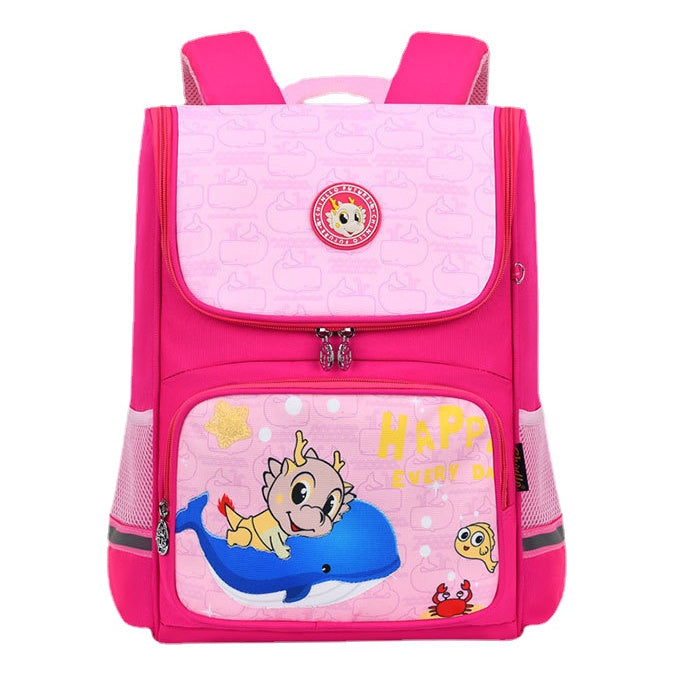 Reducing Load, Breathable And Splash Proof Student Backpack, Children's Backpack