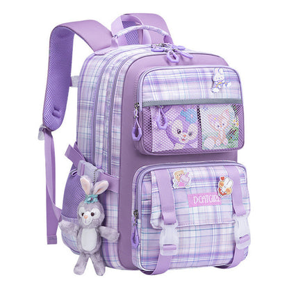 Student Backpack For Spine Protection And Weight Reduction, Ultra Light Waterproof Backpack